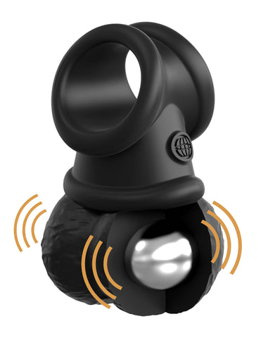 King Cock Elite Ultimate Vibrating Silicone Body Dock Kit - Realistic Dildos