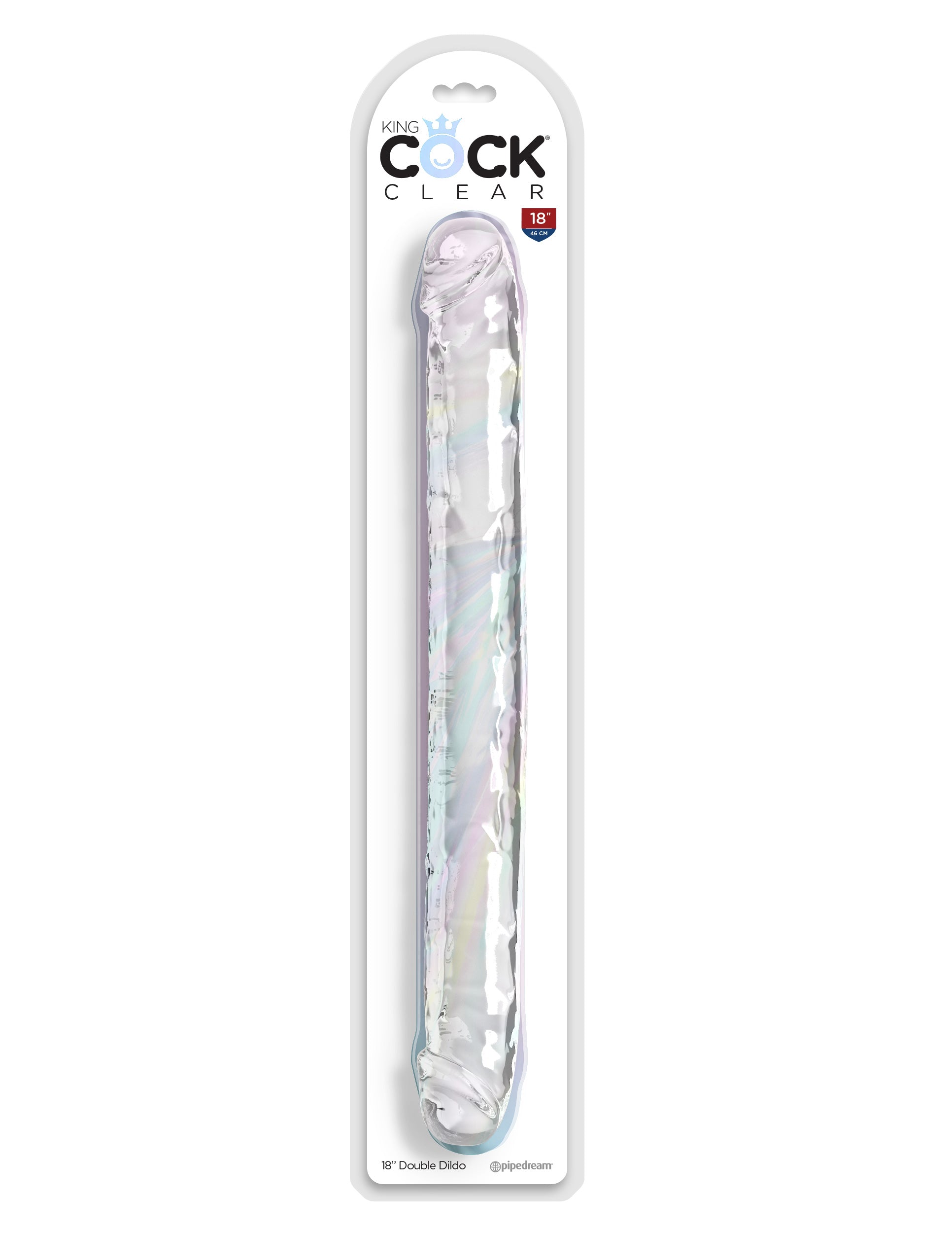 King Cock 18 Inch Double Ender Realistic Dildo Double Ender
