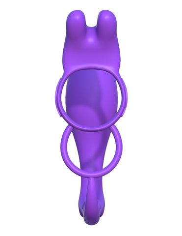 Pipedream Fantasy C-Ringz Ass-Gasm Vibrating Rabbit Ring - Cock Rings