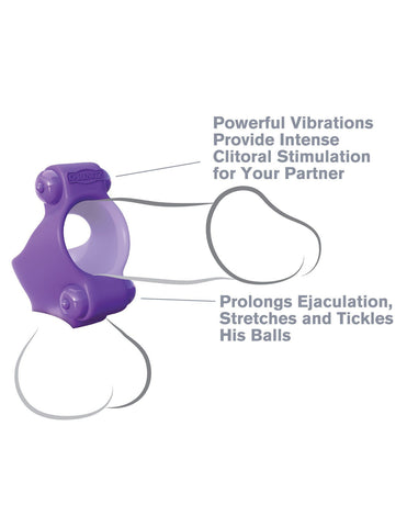 Pipedream Fantasy C-Ringz Squeeze Play Couples Cock Ring - Cock Rings