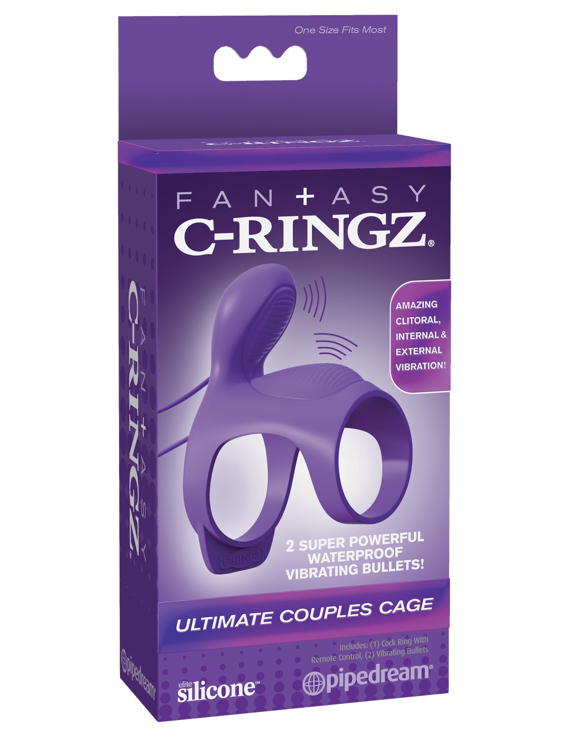 Pipedream Fantasy C-Ringz Ultimate Couples Cock Cage Cock Rings