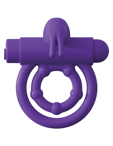 Pipedream Fantasy C-Ringz Remote Control Rabbit Ear Ring - Cock Rings