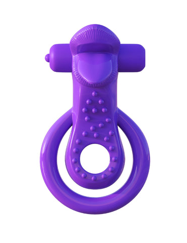 Pipedream Fantasy C-Ringz Lovely Licks Couples Ring - Vibrating Cock Rings