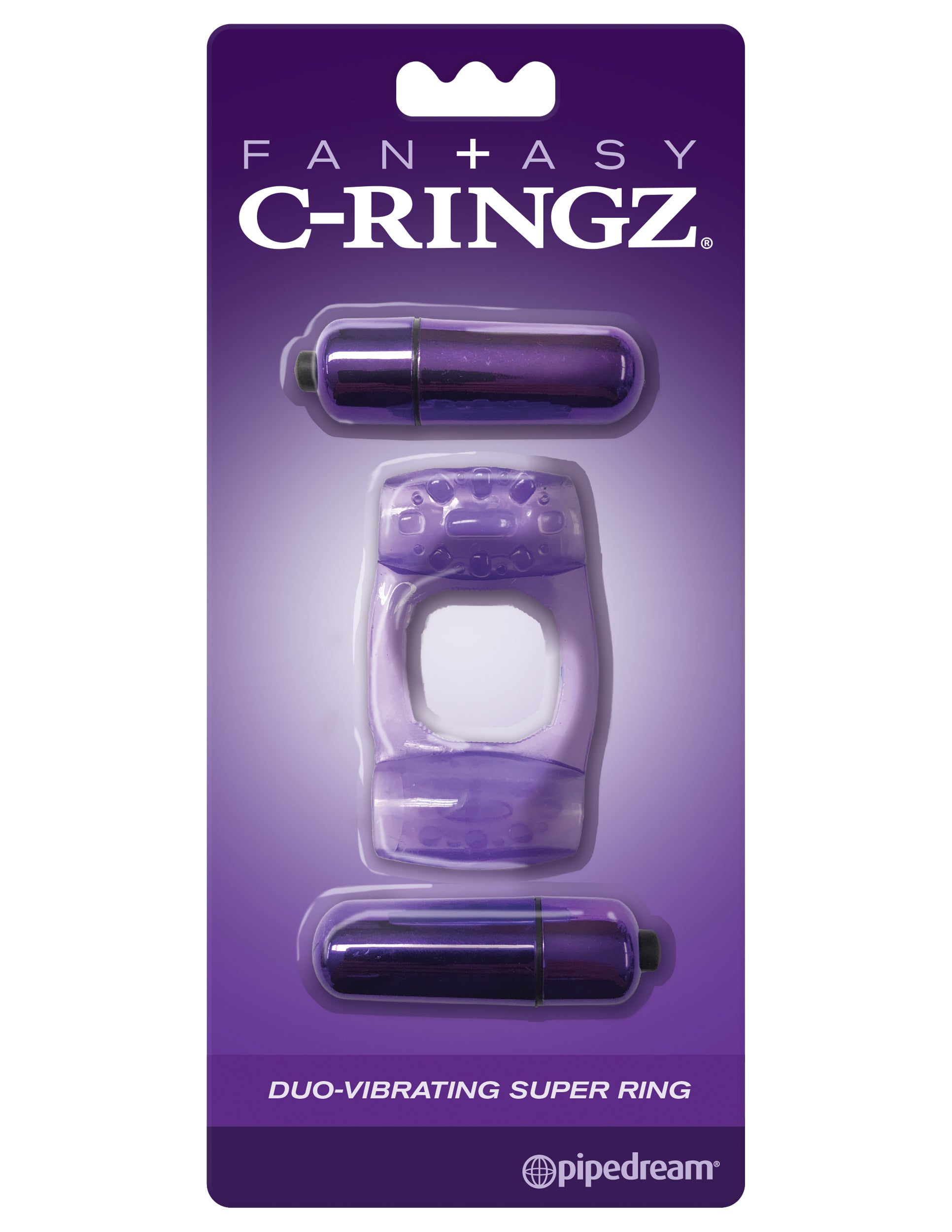 Pipedream Fantasy C-Ringz Duo Super Vibrating Cock Ring Cock Rings