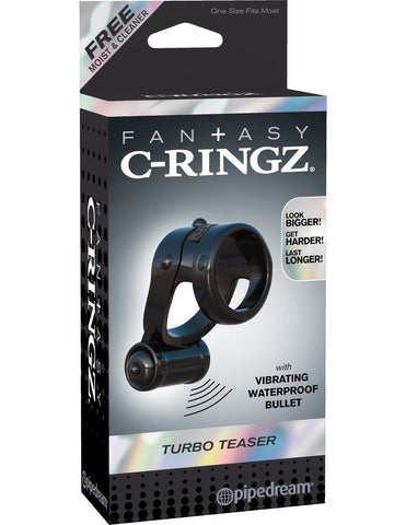 Pipedream Fantasy C-Ringz Turbo Teazer Vibrating Cock Ring - Cock Rings