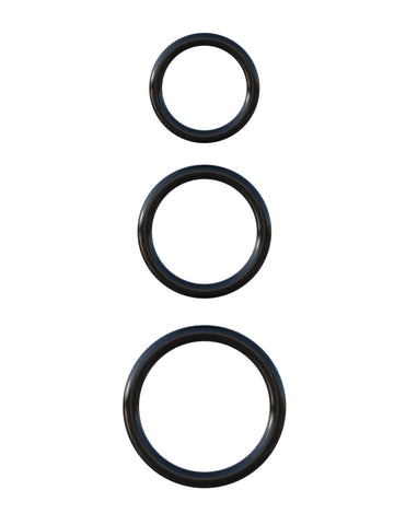 Pipedream Fantasy C-Ringz Silicone 3 Ring Stamina Set - Cock Rings