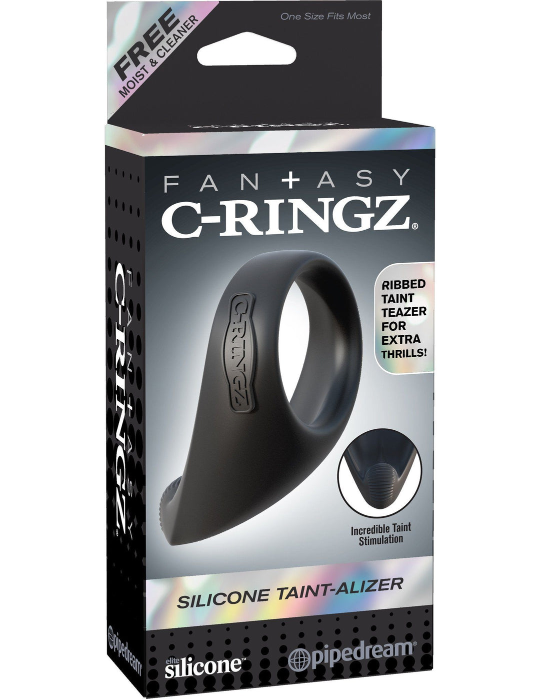 Pipedream Fantasy C-Ringz Silicone Taint Alizer Cock Ring Cock Rings