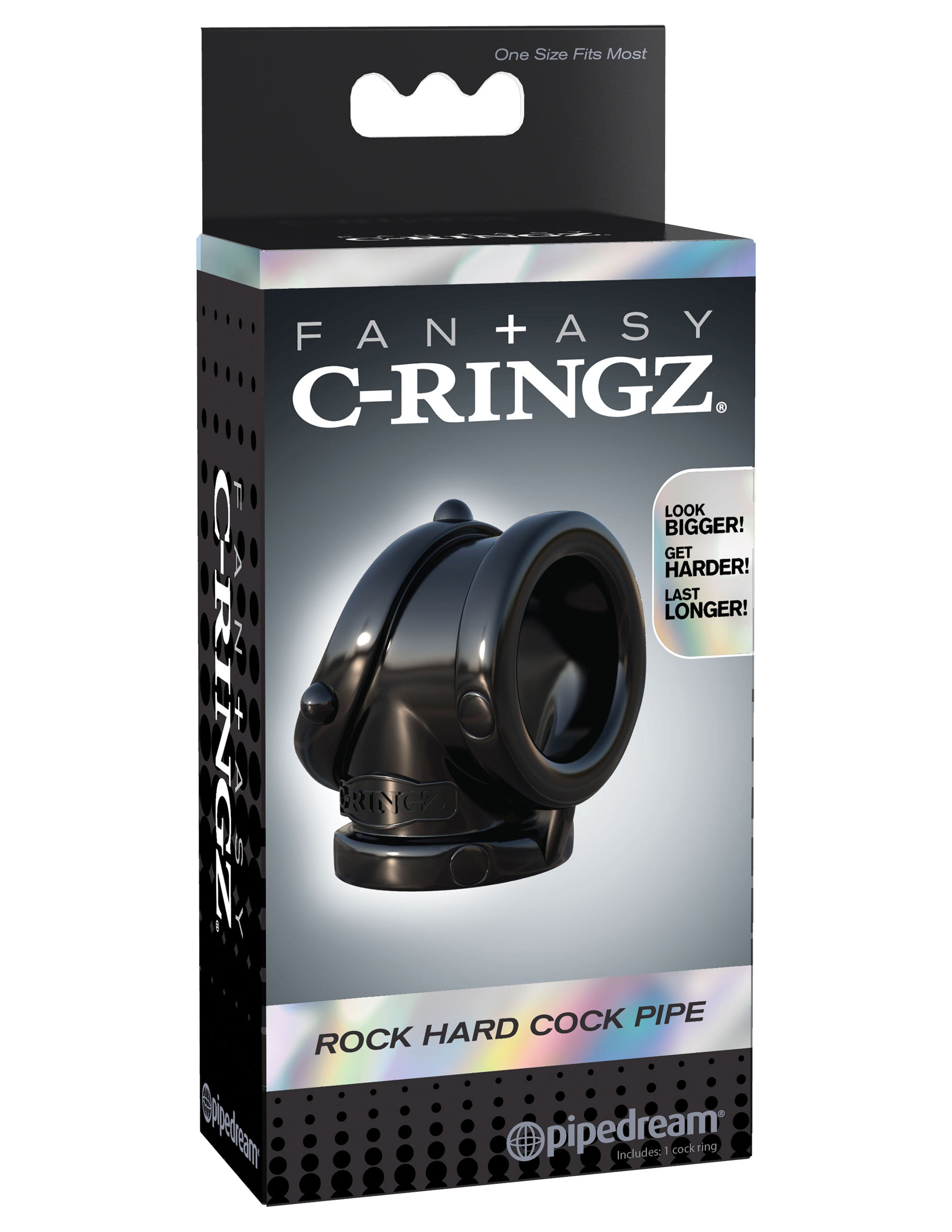 Pipedream Fantasy C-Ringz Rock Hard Cock Pipe Penis Ring Cock Rings