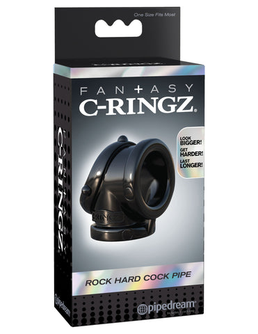 Pipedream Fantasy C-Ringz Rock Hard Cock Pipe Penis Ring - Cock Rings