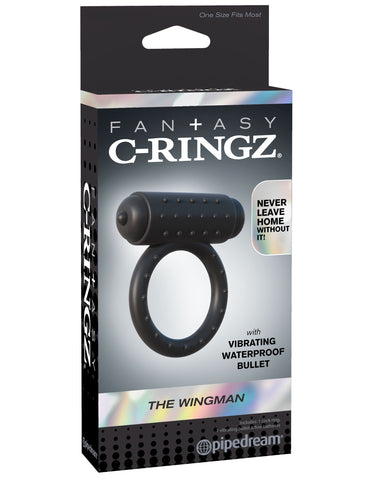Pipedream Fantasy C-Ringz The Wingman Vibrating Cock Ring - Cock Rings