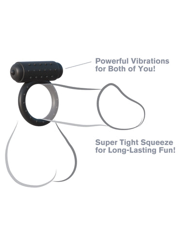 Pipedream Fantasy C-Ringz The Wingman Vibrating Cock Ring - Cock Rings