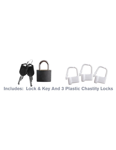 Pipedream Fantasy C-Ringz Extreme Silicone Cock Blocker - Male Chastity