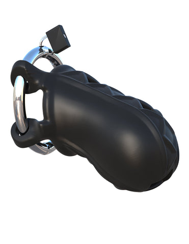 Pipedream Fantasy C-Ringz Extreme Silicone Cock Blocker - Male Chastity