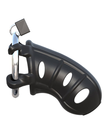 Pipedream Fantasy C-Ringz Hardcore Silicone Cock Blocker - Male Chastity