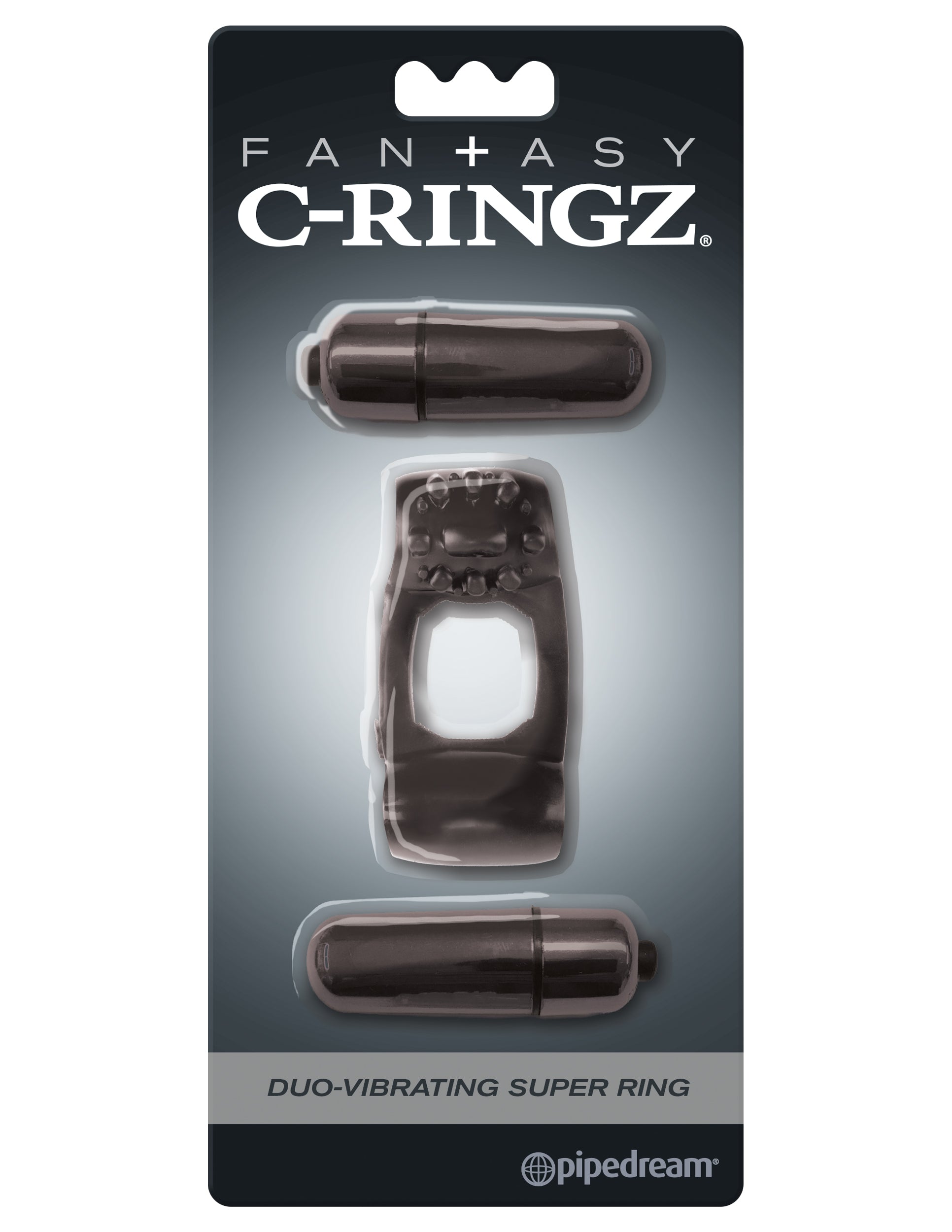 Pipedream Fantasy C-Ringz Duo Super Vibrating Cock Ring Cock Rings