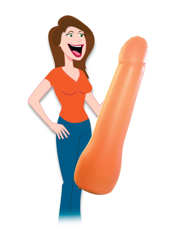Pipedream Bachelorette Party Captain Inflatable Party Pecker - Bachelorette and Bucks