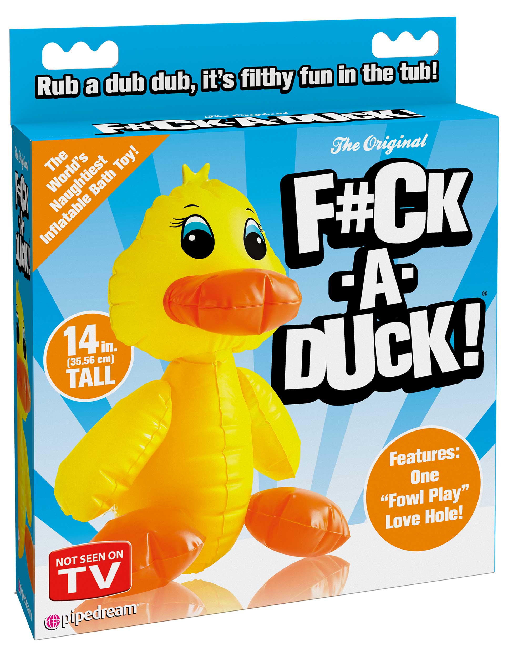 Pipedream F#ck-A-Duck Inflatable Bath Toy Party Gifts and Novelties