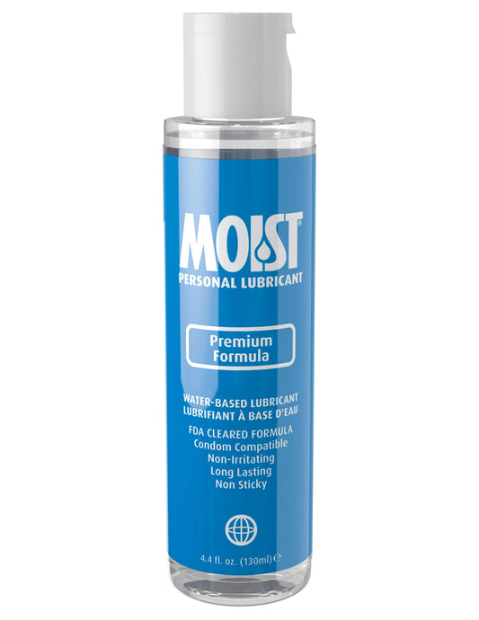 Pipedream Moist Premium Formula Water Based Lube 130 ml - Water Based Lubes