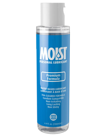 Pipedream Moist Premium Formula Water Based Lube 130 ml - Water Based Lubes