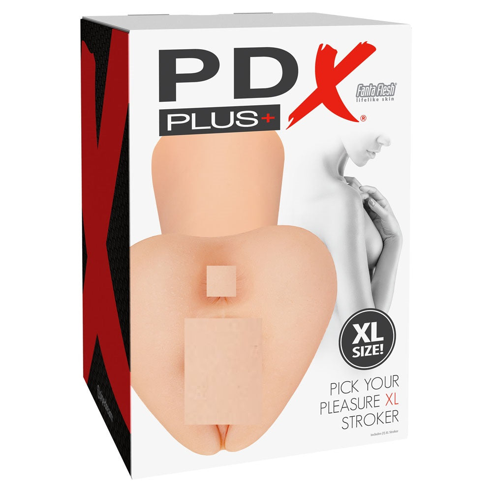 PDX Plus Pick Your Pleasure Stroker XL Realistic Butts And Vaginas