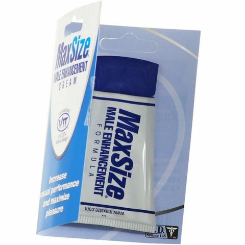MaxSize Penis Enlargement Ointment 30ml - Delay and Excite Sprays