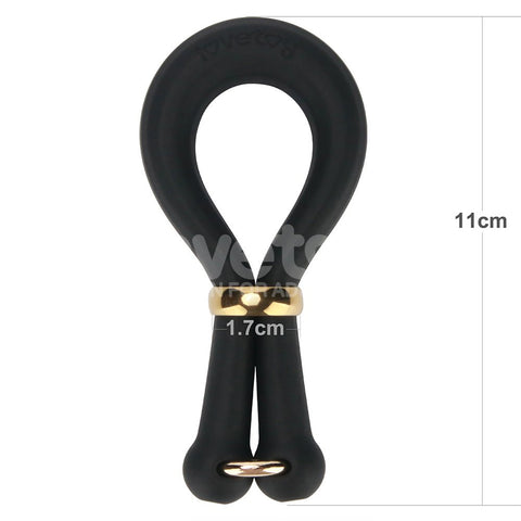 Lovetoy Pinnacle Pro Anyfit Stretcher Adjustable Cock Ring - Ball and Cock Toys