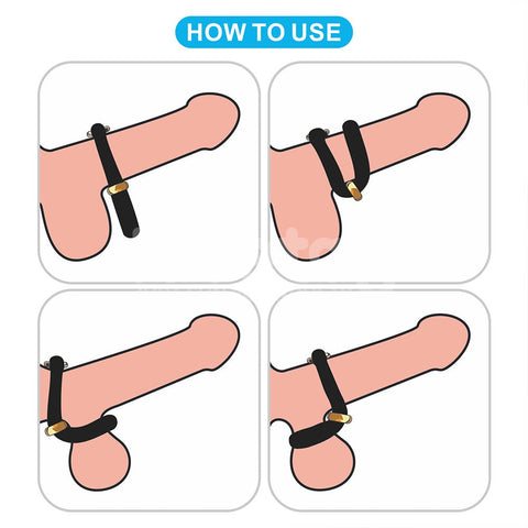 Lovetoy Pinnacle Pro Anyfit Stretcher Adjustable Cock Ring - Ball and Cock Toys