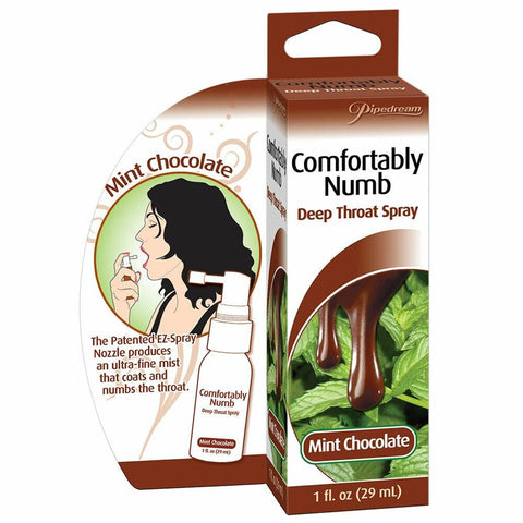 Pipedream Comfortably Numb Deep Throat Spray - Delay and Excite Sprays