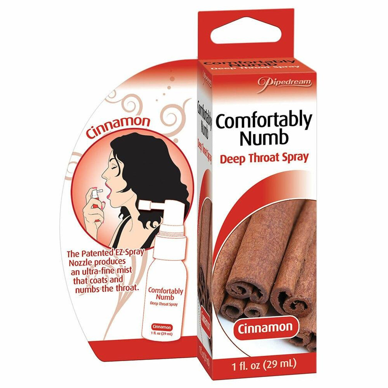 Pipedream Comfortably Numb Deep Throat Spray Delay and Excite Sprays