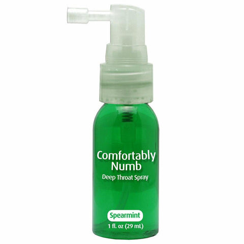Pipedream Comfortably Numb Deep Throat Spray - Delay and Excite Sprays
