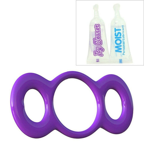 Pipedream Fantasy C-Ringz 3-Ring Quick Release Trainer - Cock Rings