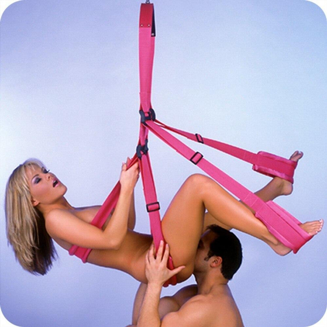 Fetish Fantasy Fully Adjustable Fantasy Sex Swing Love Eggs and Kegel Exercisers