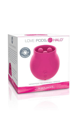 Jimmyjane Love Pods Halo Waterproof Adult Massager - Clit Ticklers and Pulsators