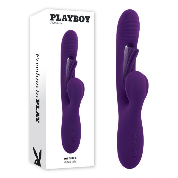 Playboy Pleasure THE THRILL 7 Functions Rabbit Massager Rabbit Vibrators