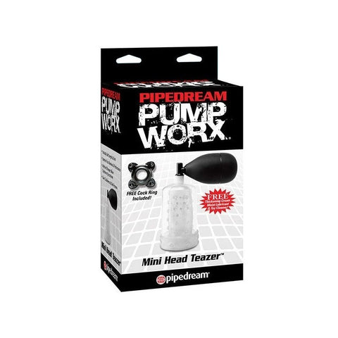 Pump Worx Mini Penis Head Teazer Male Cock Pump - Pumps, Extenders and Sleeves