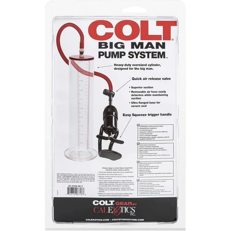 Colt Vacuum Mens Penis Pump Cylinders Penis Pumps And Stretchers