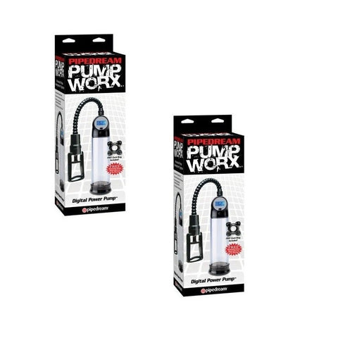 Pump Worx Digital Power Penis Enlargement Pump - Pumps, Extenders and Sleeves