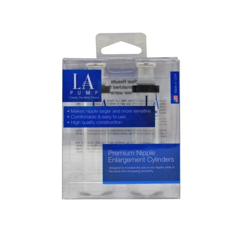 LA Pump Nipple Cylinders In Deluxe Packaging Breast and Nipple Toys