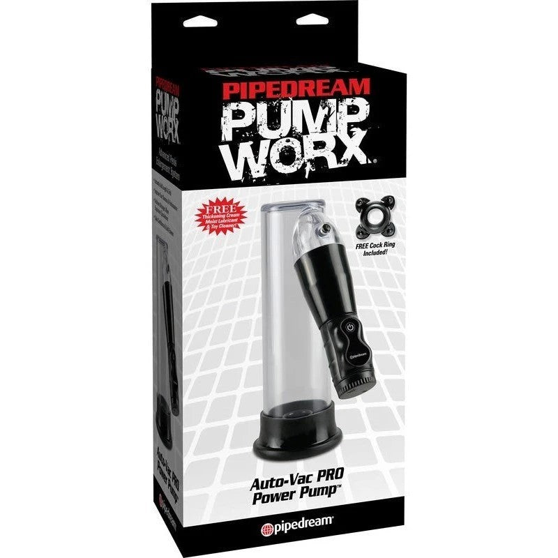 Pump Worx Auto-Vac Pro Power Penis Enlargement Pump Pumps, Extenders and Sleeves