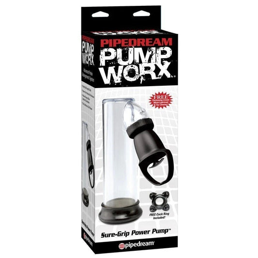 Pump Worx Sure-Grip Penis Enlargement Power Pump - Pumps, Extenders and Sleeves