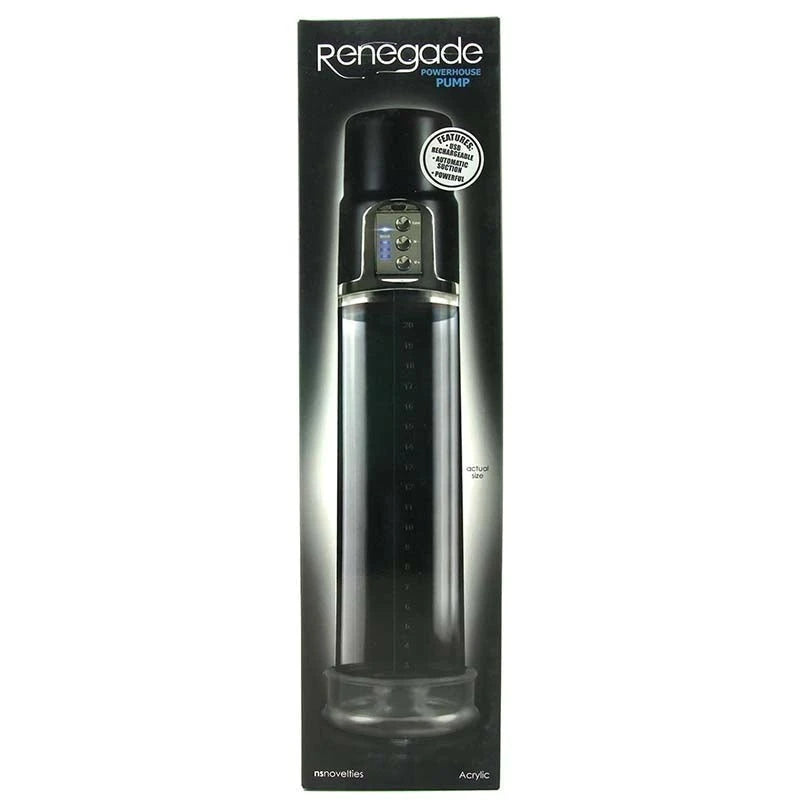 Renegade Rechargeable Pleasure Amplifier - Elevate Your Experience Pumps, Extenders and Sleeves