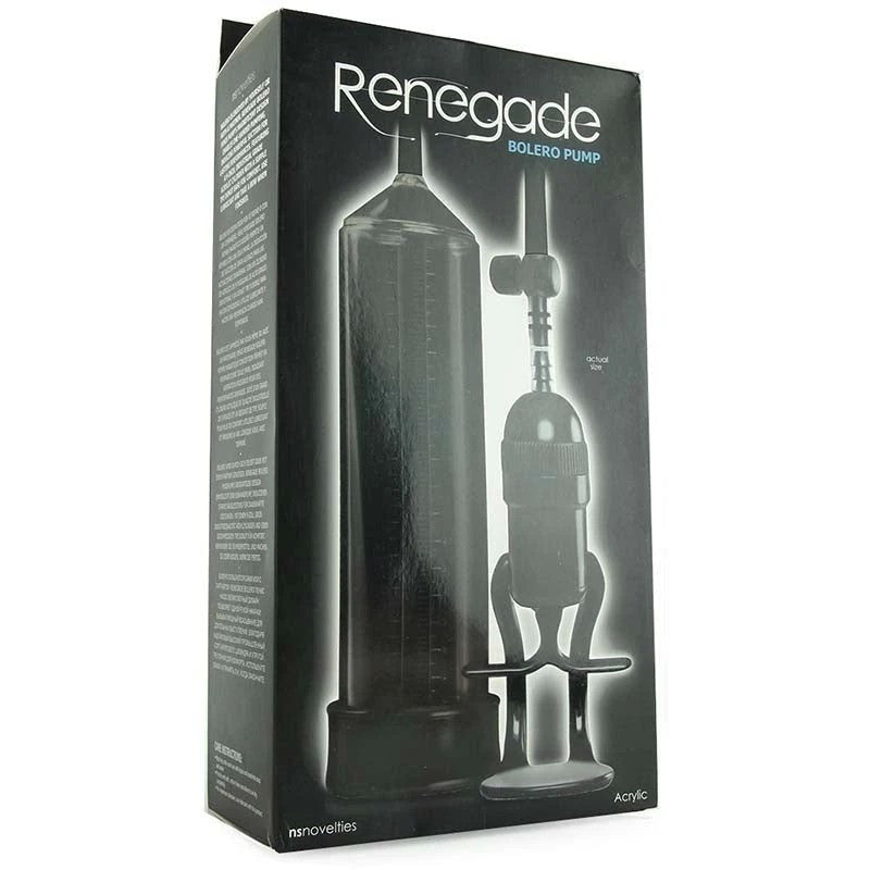 Renegade Bolero Pump - One-Handed Pleasure Booster Butt Plugs