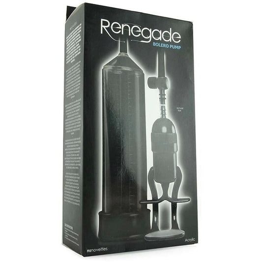 Renegade Bolero Pump - One-Handed Pleasure Booster Butt Plugs