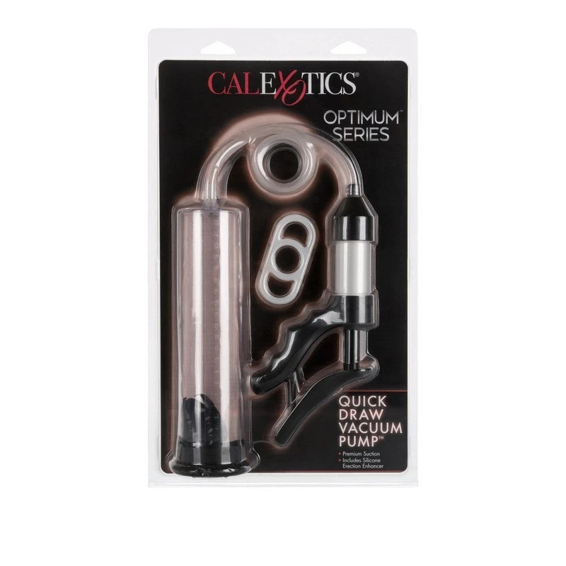 CalExotics Optimum Series Quick Draw Vacuum Penis Pump Pumps, Extenders and Sleeves