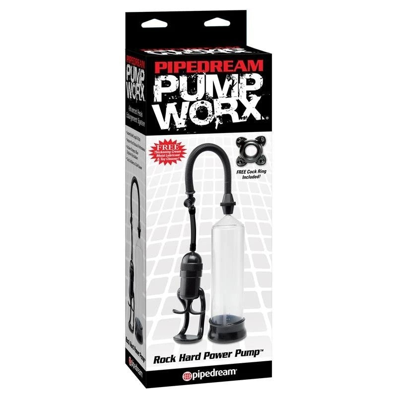 Pump Worx Rock Hard Power Penis Development Pump Pumps, Extenders and Sleeves