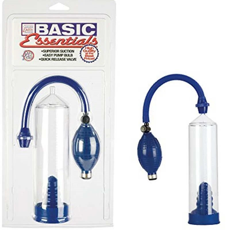 Basic Essentials Superior Suction Penis Pump Pumps, Extenders and Sleeves