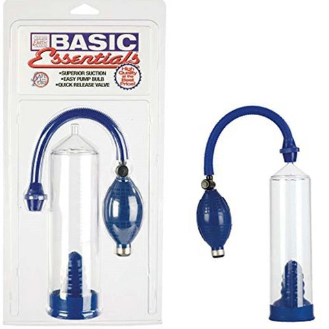 Basic Essentials Superior Suction Penis Pump - Pumps, Extenders and Sleeves