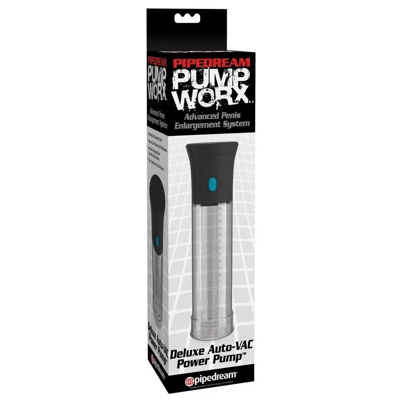 Pump Worx Deluxe Auto Vac Penis Enlargement Pump Pumps, Extenders and Sleeves