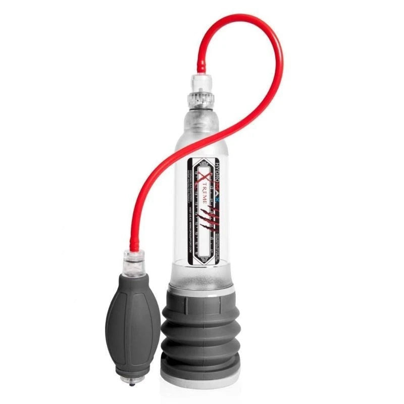 Bathmate Hydromax Xtreme X40 Hydro Pump and Kit Clear Pumps, Extenders and Sleeves