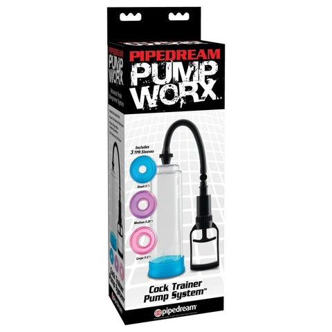 Pump Worx Cock Trainer Male Penis Pump System - Pumps, Extenders and Sleeves